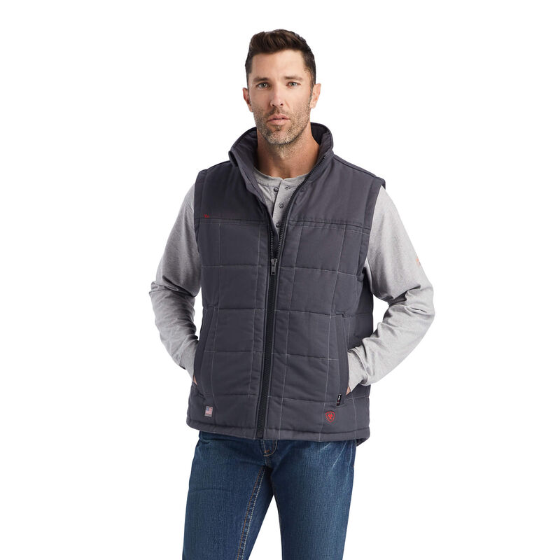 Ariat Weste Herren - Fr Crius Insulated DunkelGrau ( UCBPT-1436 )